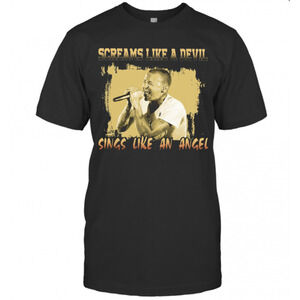 Chester Bennington Screams Like A Devil Sings Like An Angel T-Shirt